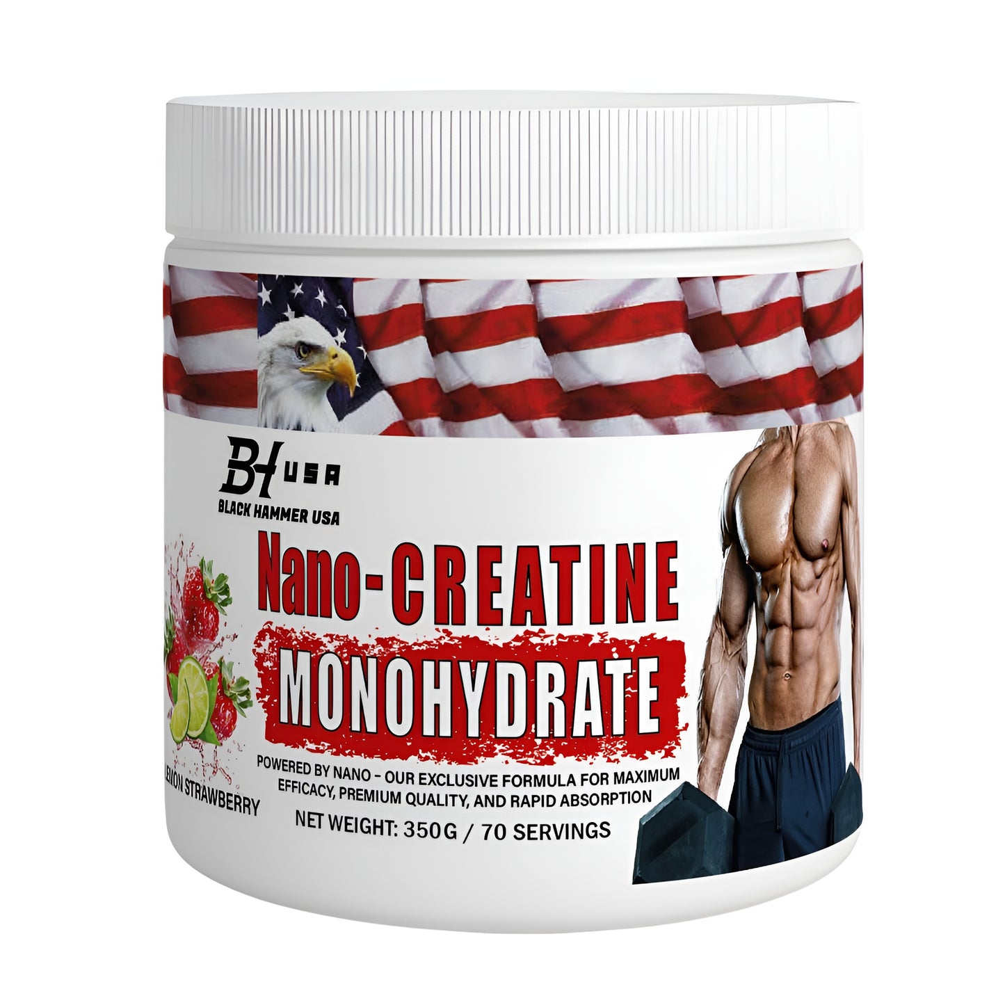 Gorilla Whey 5KG Vanilla + Nano Creatine & Free Black Power Watermelon_SAVE40%