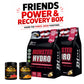 Friends Power Box – 2× Monster Hydro Vanilla + 2× Black Power Orange & Watermelon