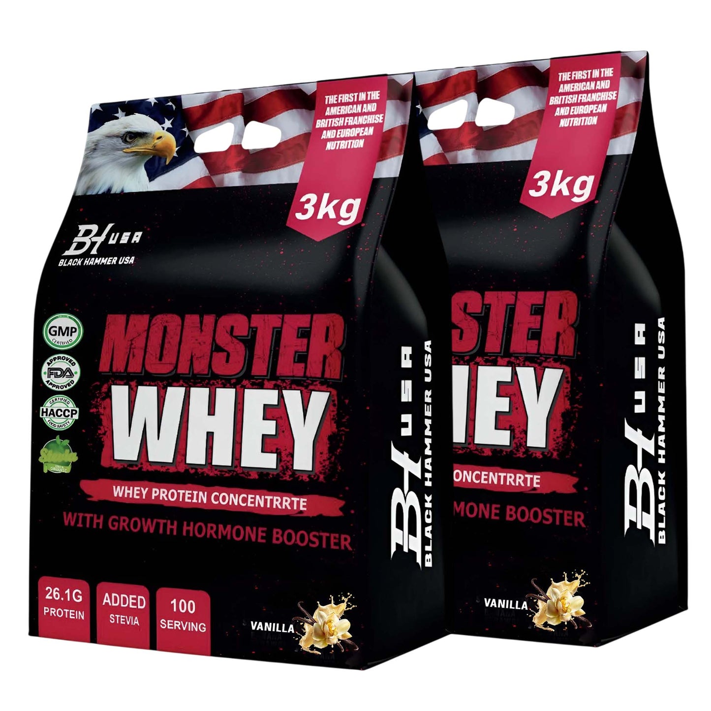 2× Monster Whey 3KG