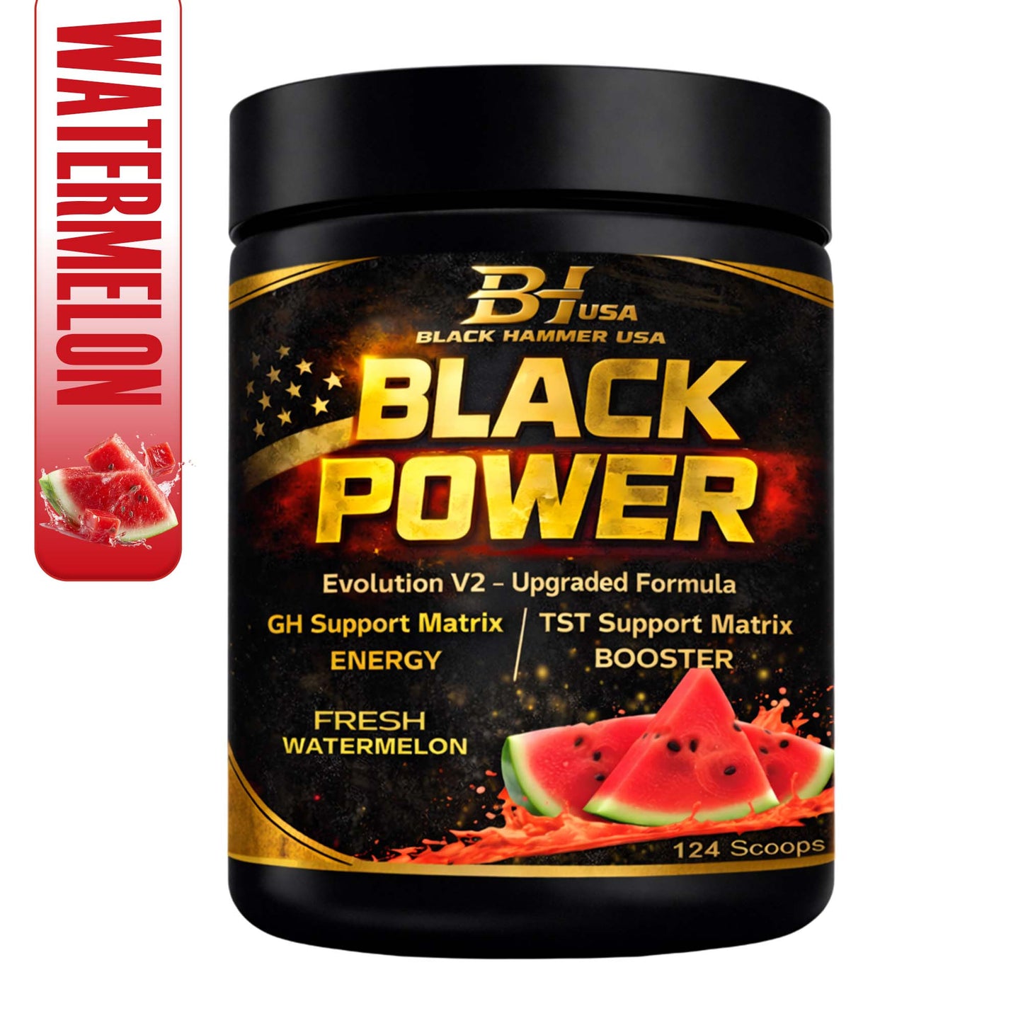 Gorilla Whey 5KG Vanilla + Nano Creatine & Free Black Power Watermelon_SAVE40%