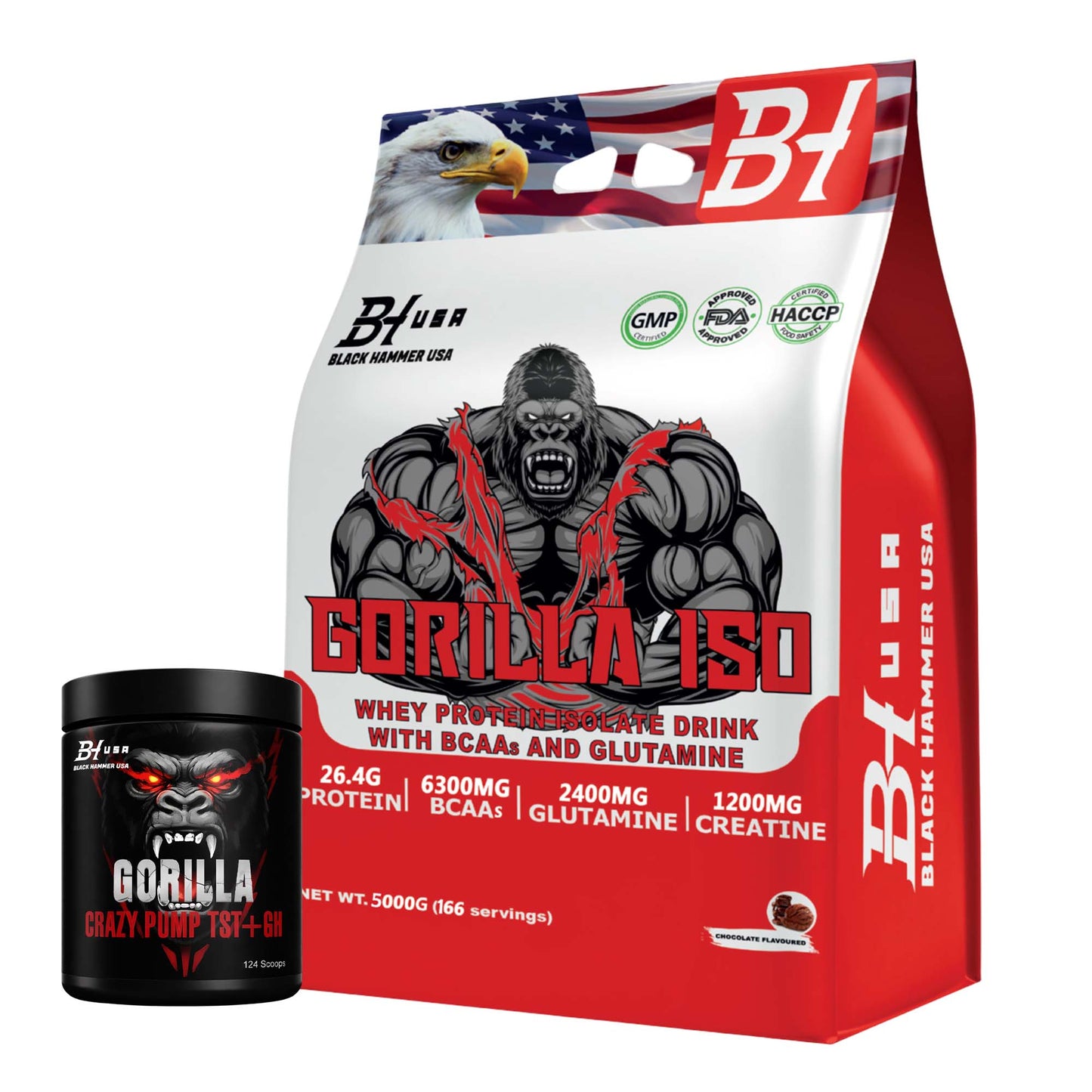 24H Deal: Gorilla ISO + FREE Gorilla Crazy Pump Orange _SAVE 50%