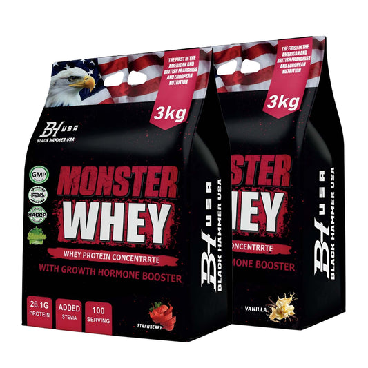 2× Monster Whey 3KG
