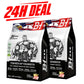 24H Deal: 2x Hercules Whey Protein 3kg Banana Strawberry _SAVE 30%