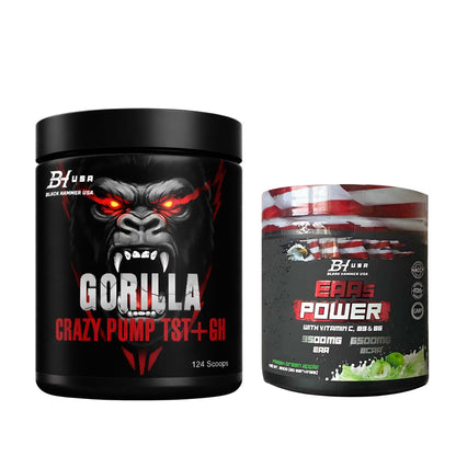 GORILLA Crazy PUMP+TST+GH Orange + Free EAAS