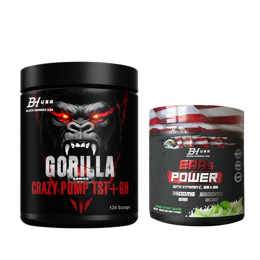 GORILLA Crazy PUMP+TST+GH Orange + Free EAAS