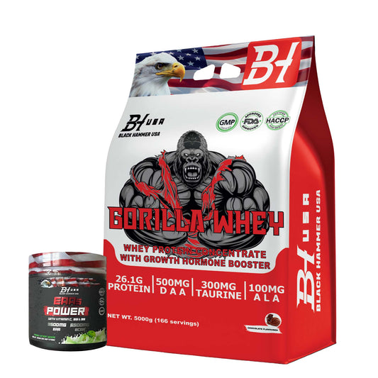 Gorilla Whey 5KG Chocolate + FREE EAAs