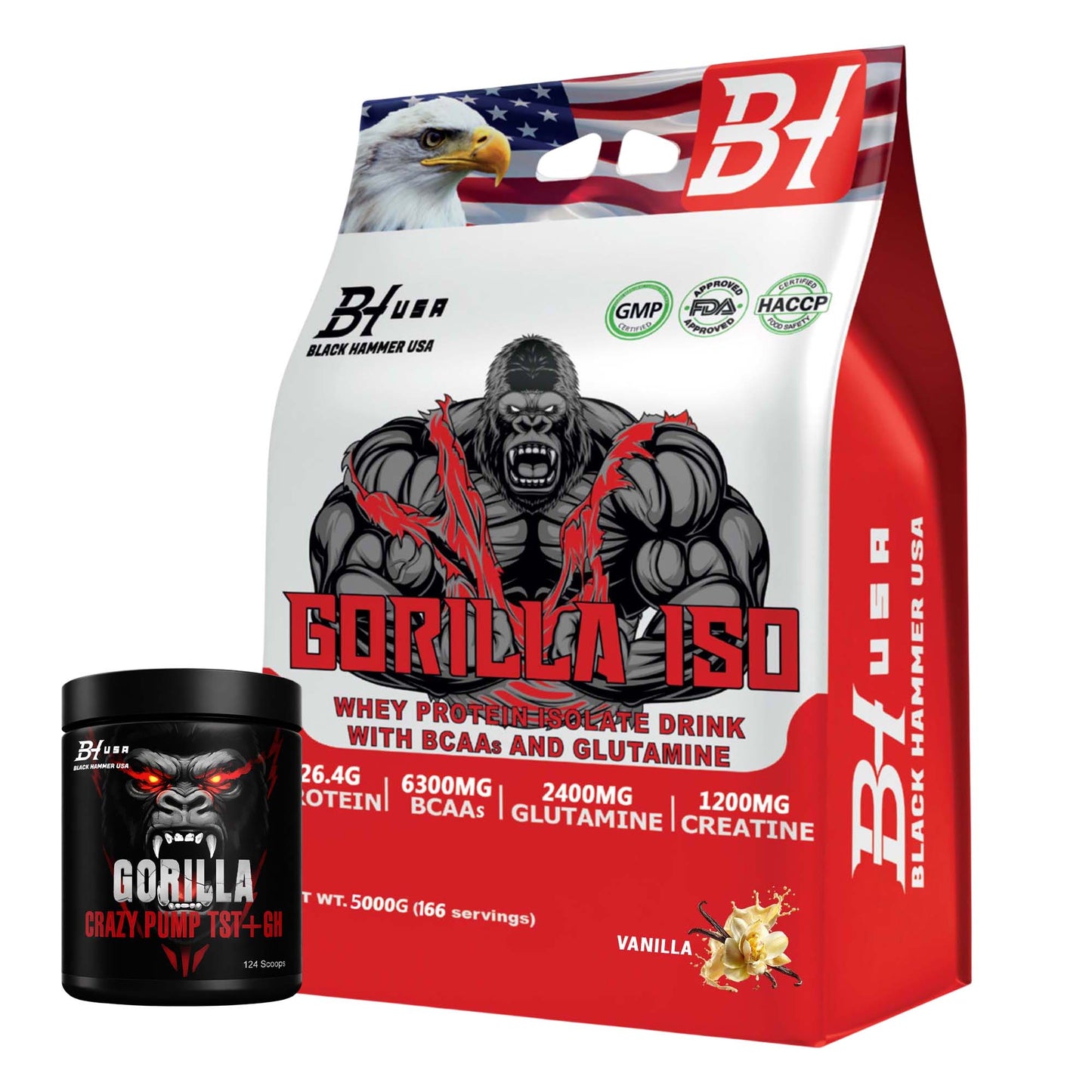 24H Deal: Gorilla ISO + FREE Gorilla Crazy Pump Orange _SAVE 50%