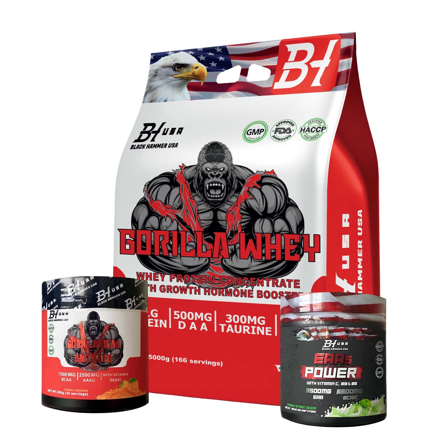 Whey Protein + BCAA + EAA + Free Fibo Ticket