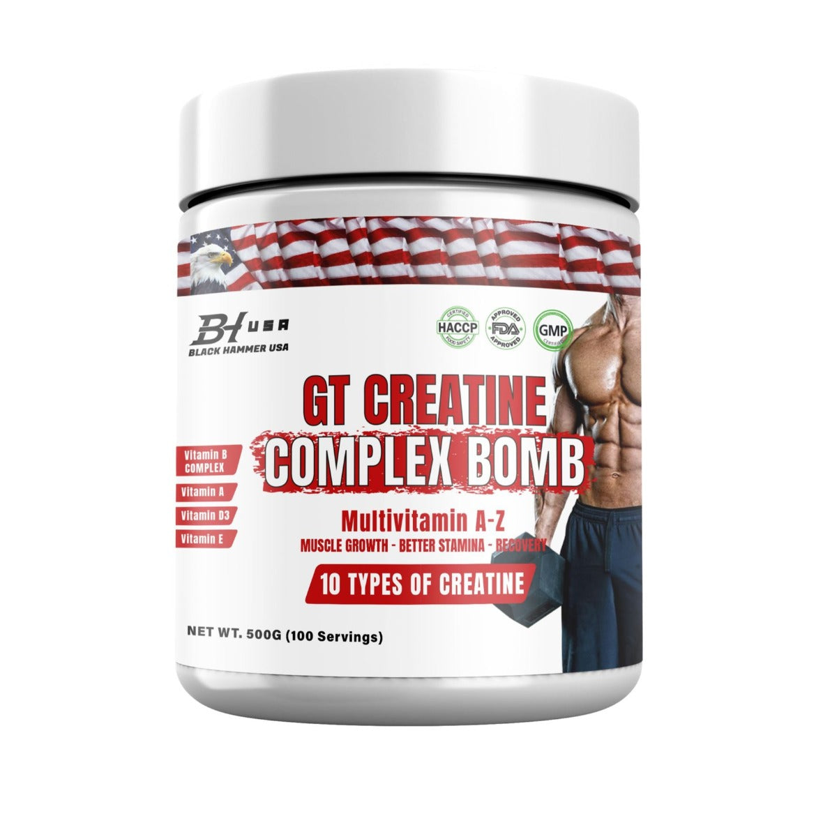 BHN GT- Creatine Complex bomb (multivitamin A-Z)