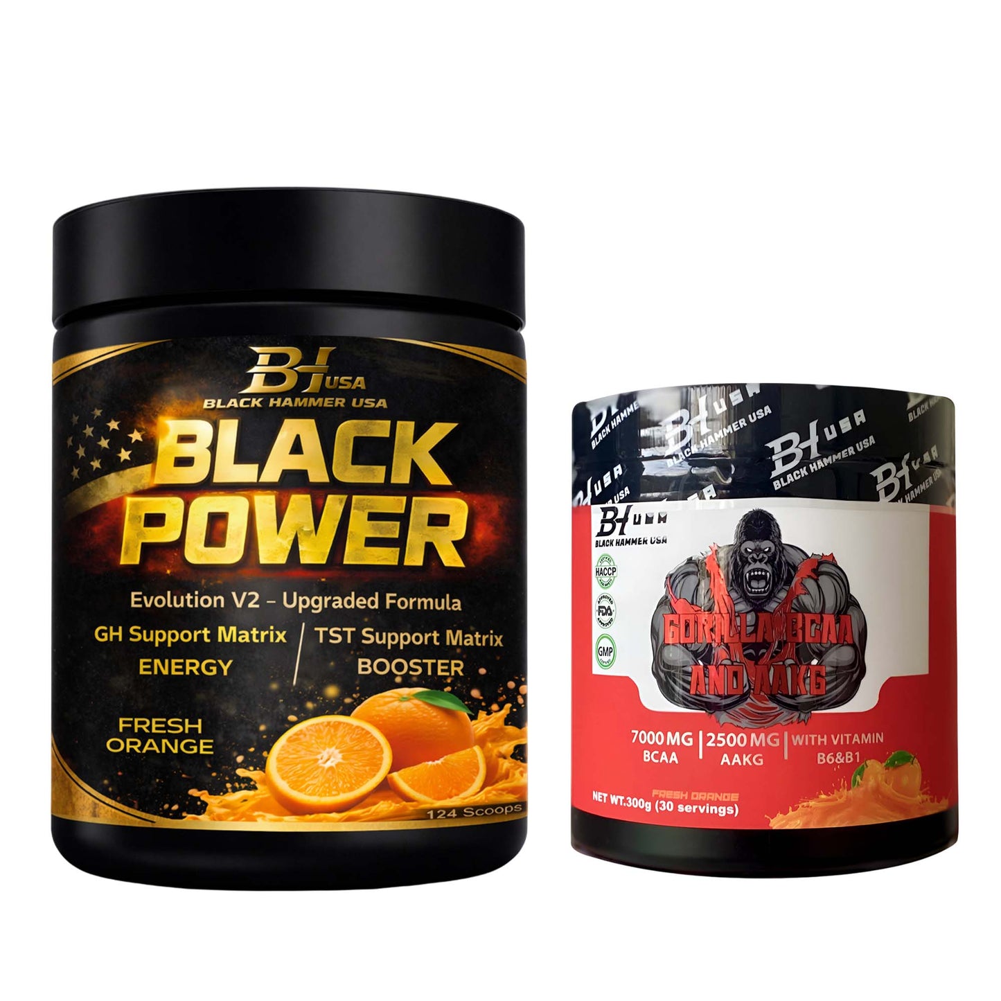 Black Power V2 + Free BCAA