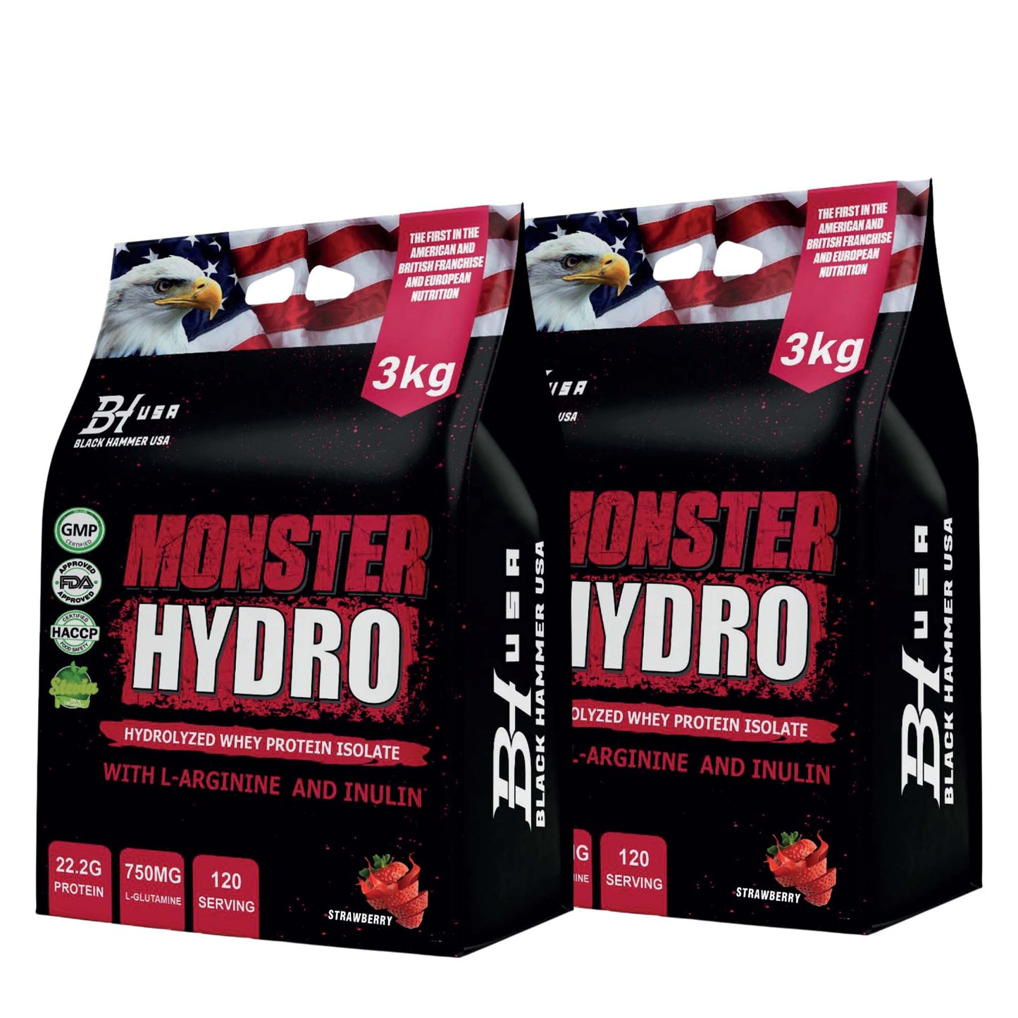 2 Pack Monster Hydro + Free Fibo Ticket