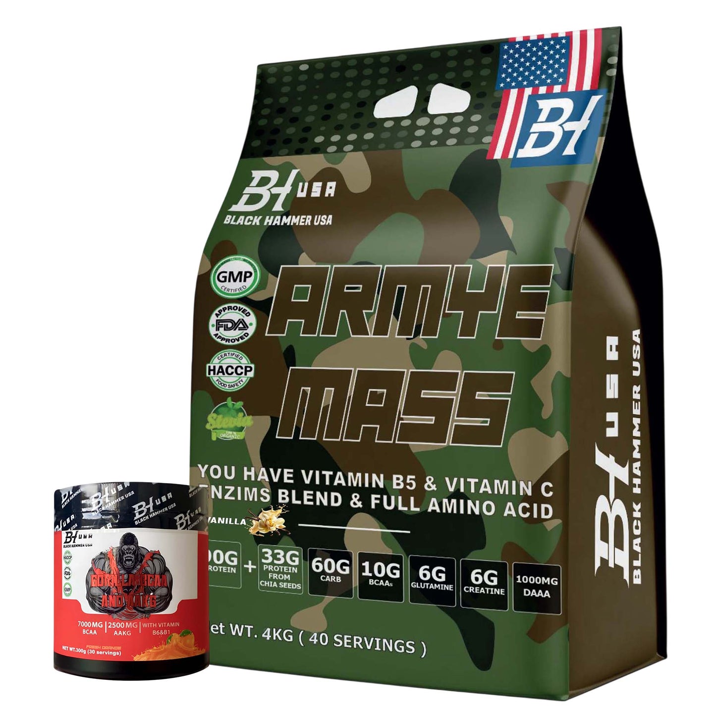 BHN Armye Mass + Free BCAA