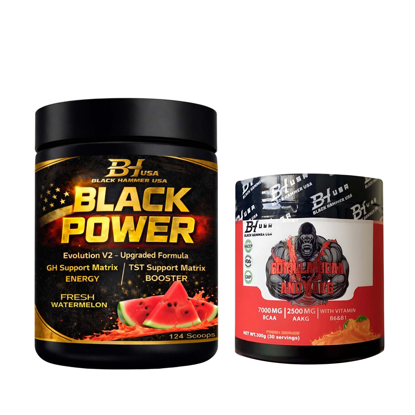 Black Power V2 + Free BCAA