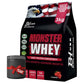Monster Whey 3KG – Strawberry | Free Gift Included