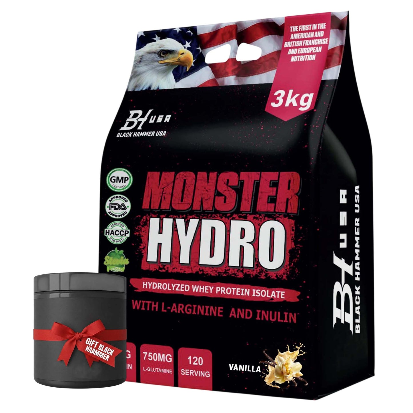 Monster Hydro Vanilla + Free Gift