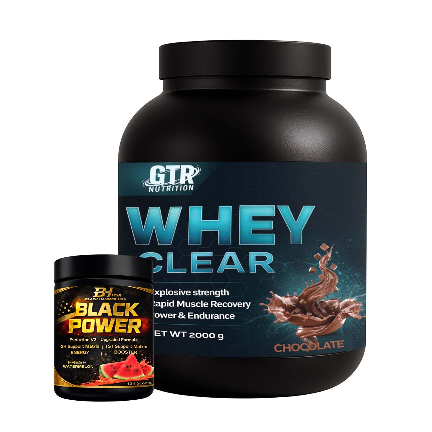 Whey Clear 2 kg + FREE Black Power Watermelon