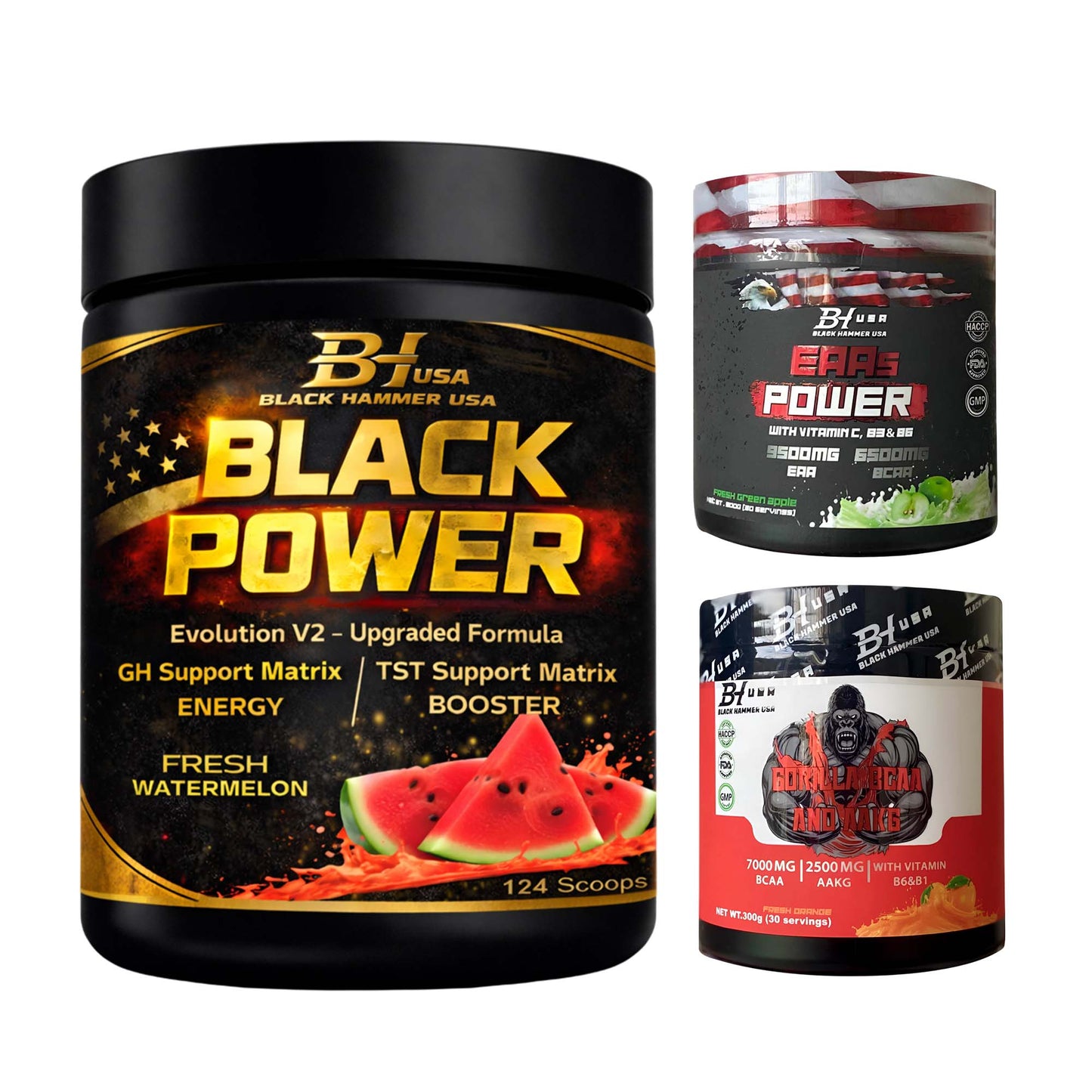 24H DEAL – Black Power + EAAs + BCAA