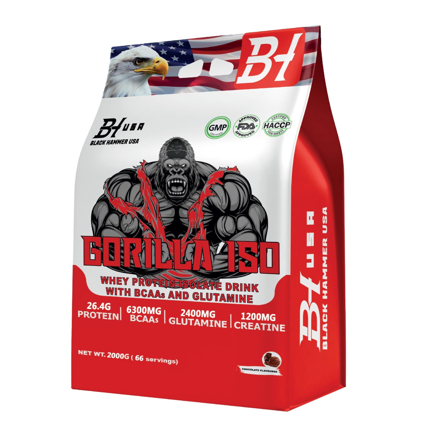 24H DEAL – 4× Gorilla ISO 2KG • All 4 Flavours