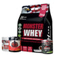 Monster Whey Protein 3KG + EAA + BCAA + Nano Creatine Bundle