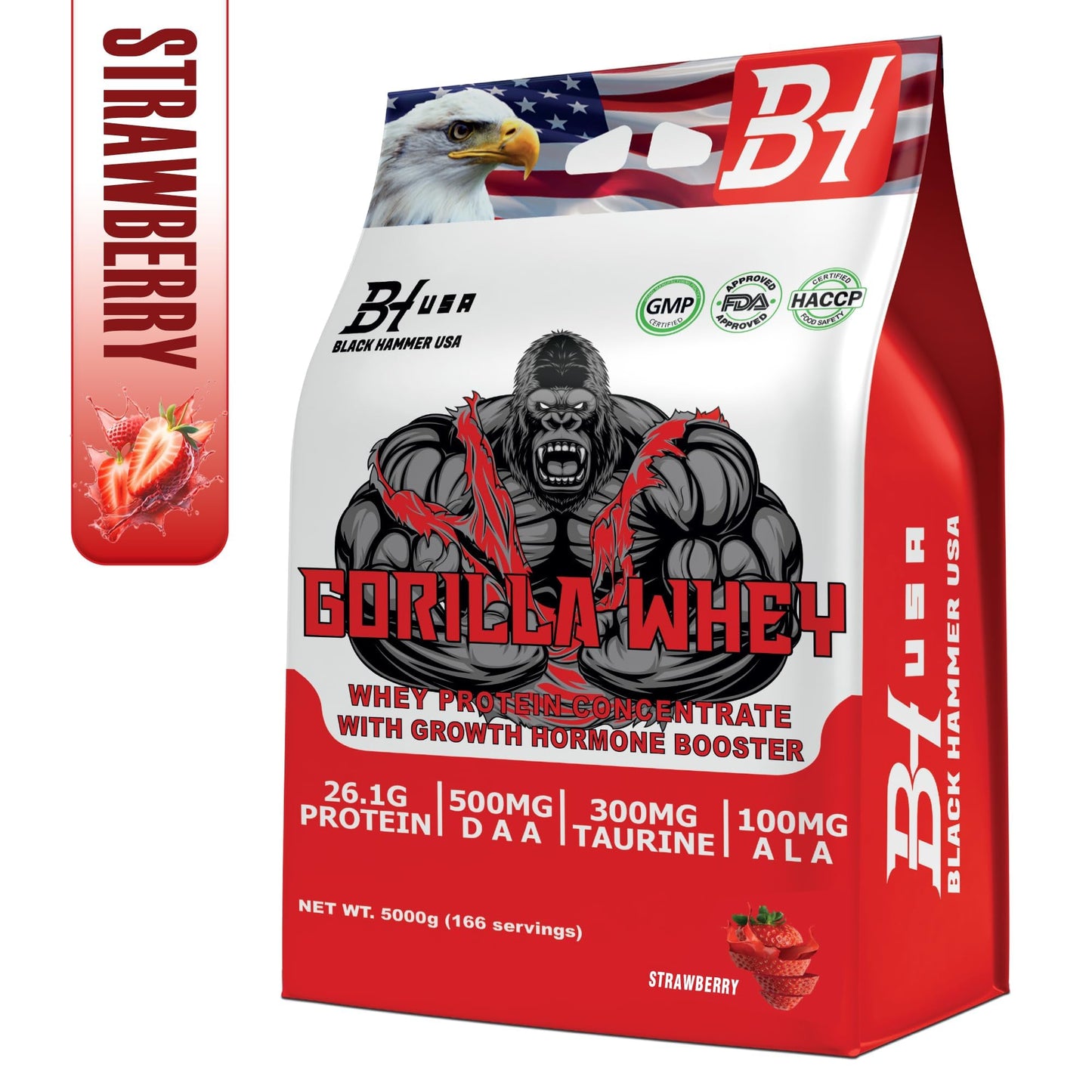 Friends Triple Mix Bundle | 3x Gorilla Whey 5KG + 3x FREE Nano Creatine