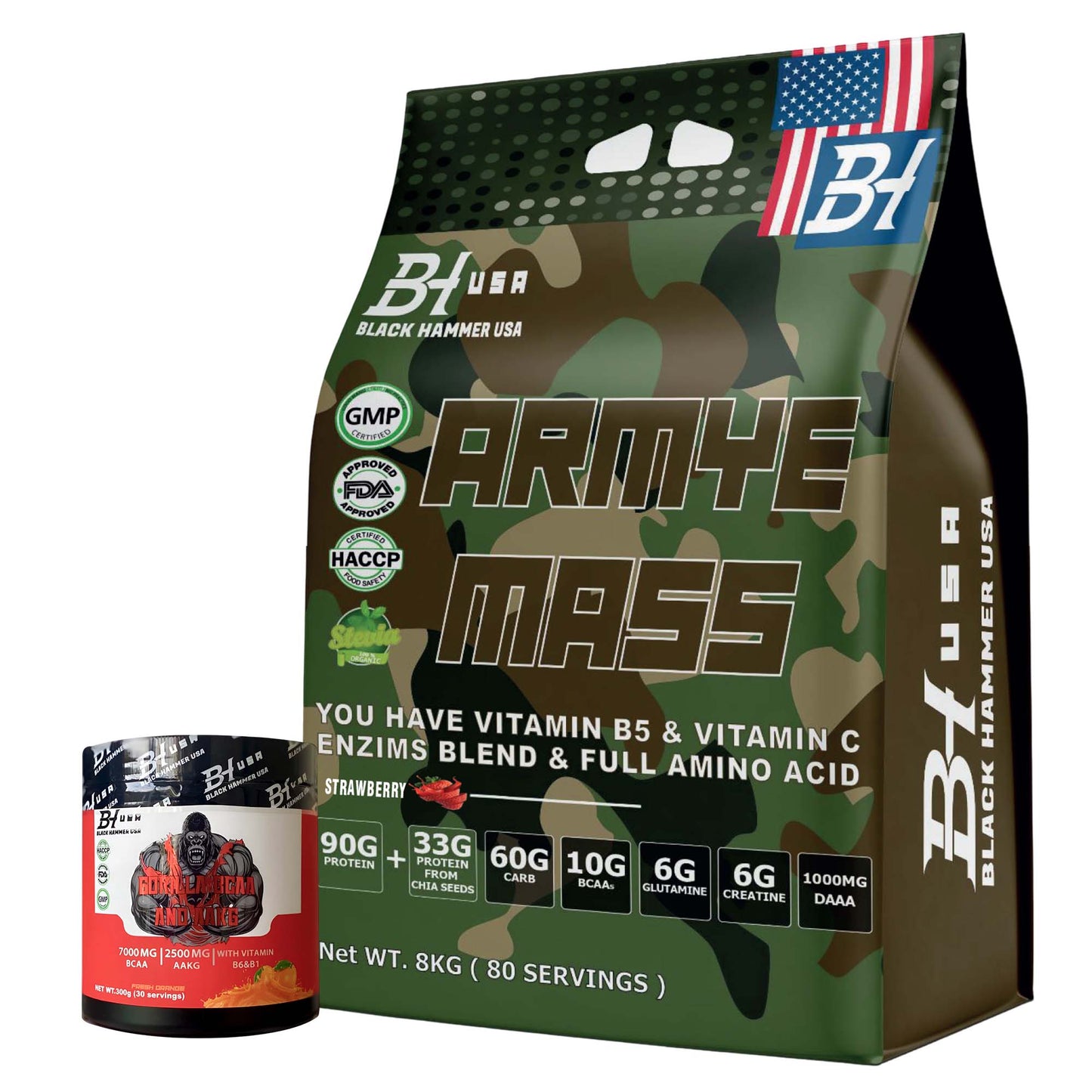 BHN Armye Mass + Free BCAA