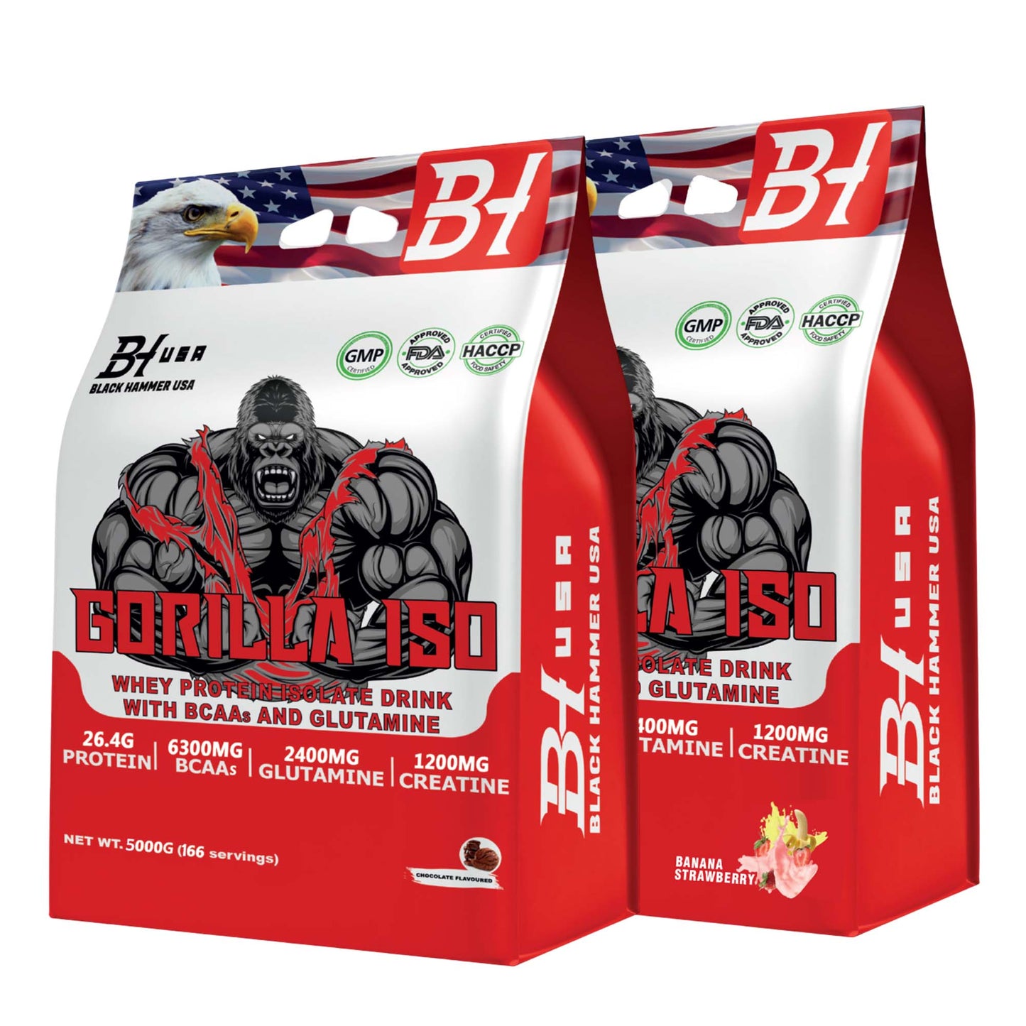 24H DEAL – 2× Gorilla ISO 5KG