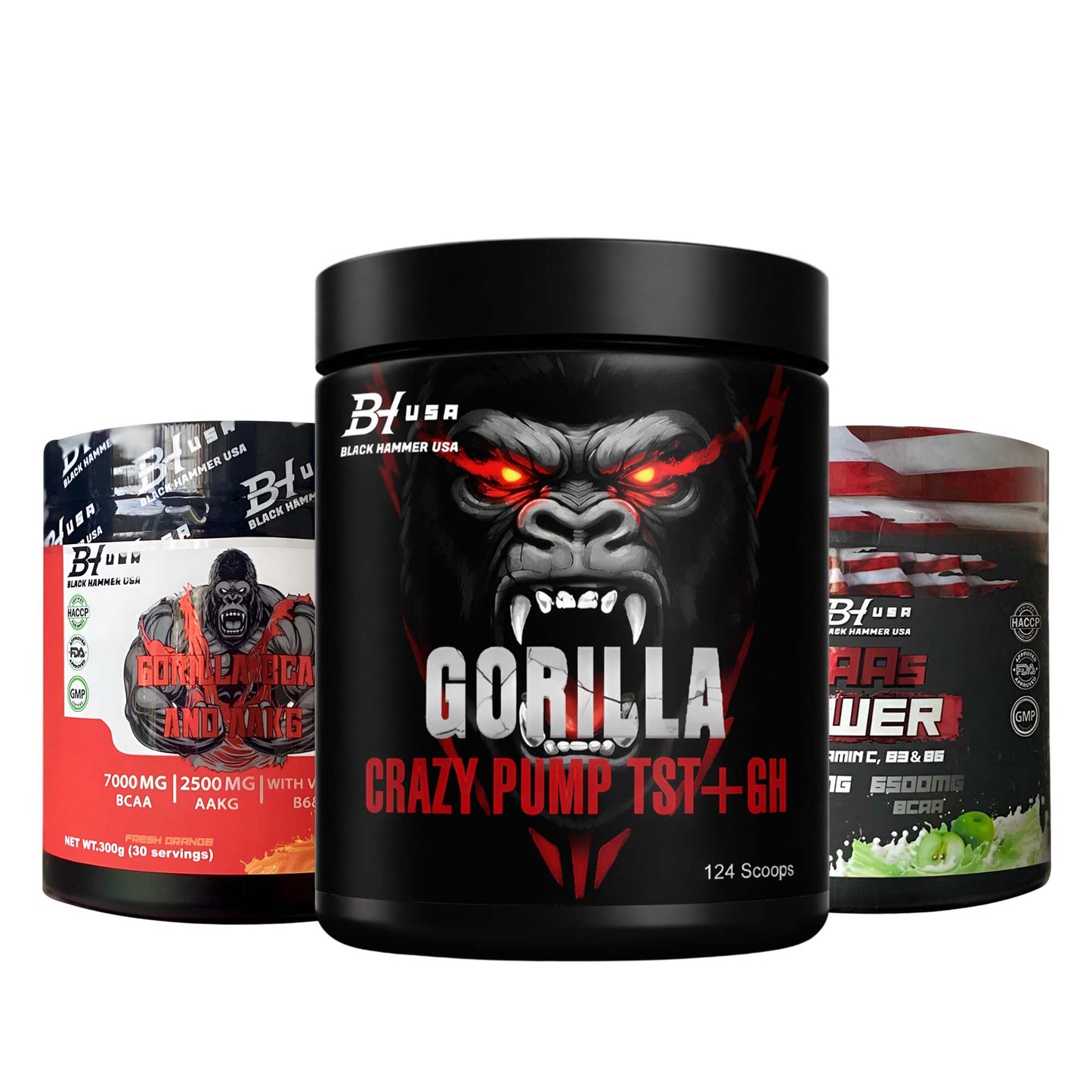 24H Deal: Gorilla Crazy Pump + FREE EAAs & BCAA