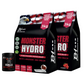 2x Monster Hydro 3KG Chocolate + Strawberry + FREE Gorilla BCAA 620G | SAVE €64