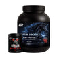 Dark Horse Whey 5KG Strawberry + FREE Gorilla Crazy Pump 620G