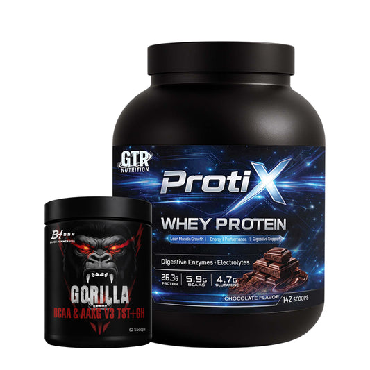 PROTIX Whey Protein 5 kg Schokolade + GRATIS Gorilla BCAA 620 g