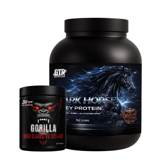 Dark Horse Whey Protein 5 kg Schokolade + GRATIS BCAA 620 g