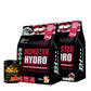 2x Monster Hydro 3KG Banana Strawberry & Chocolate + Free Black Power Watermelon_SAVE 40%