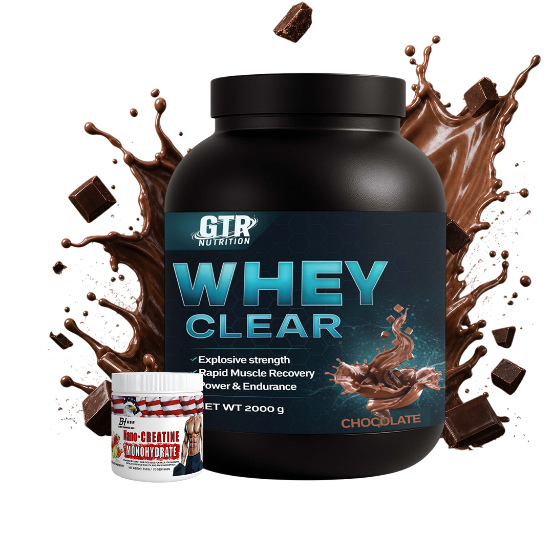 Whey Clear 2kg Chocolate + FREE Nano Creatine 350g _ Save 15%