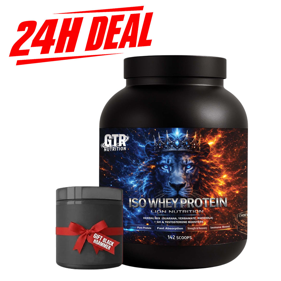 24H DEAL | Lion ISO Whey Protein 5KG Chocolate + FREE Mystery Gift