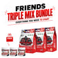 Friends Triple Mix Bundle | 3x Gorilla Whey 5KG + 3x FREE Nano Creatine