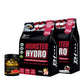 2x Monster Hydro 3KG Banane Erdbeere & Schokolade + GRATIS Black Power Wassermelone