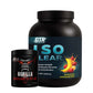 ISO Clear Whey Protein 2KG Banane Erdbeere + GRATIS BCAA 620G