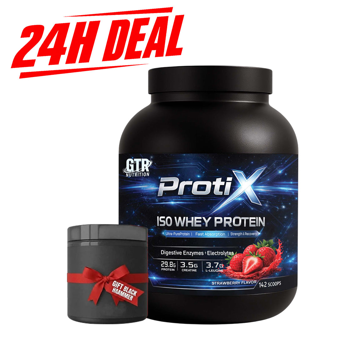 24H DEAL | PROTIX ISO Whey 5KG Strawberry + FREE Mystery Gift