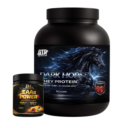 Limited Deal – Dark Horse Whey Strawberry 5Kg + FREE EAA 620g