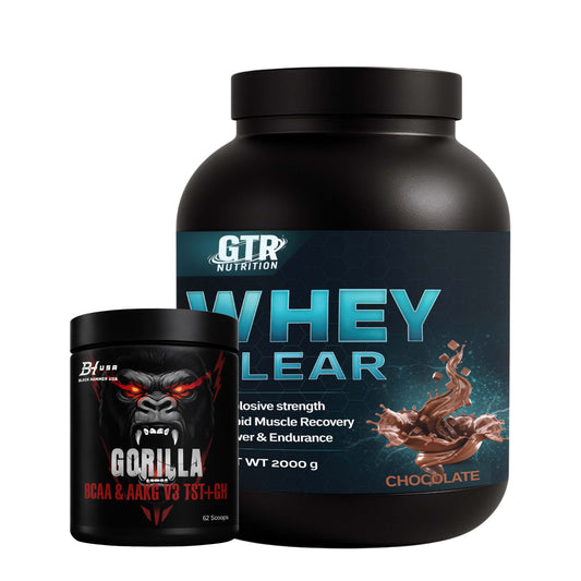 Whey Clear Protein 2KG Schokolade + GRATIS BCAA 620G