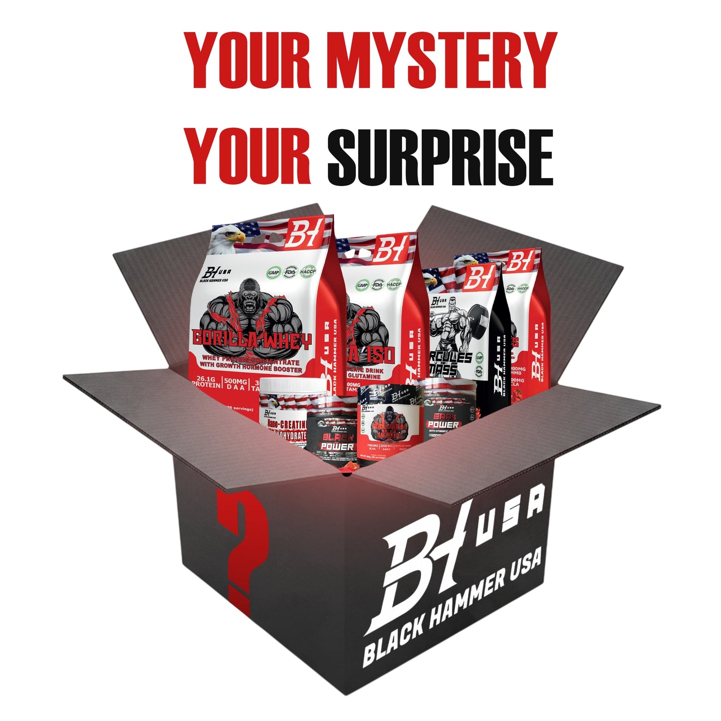 Premium Mystery Box | 5 Surprise Products | Save €40