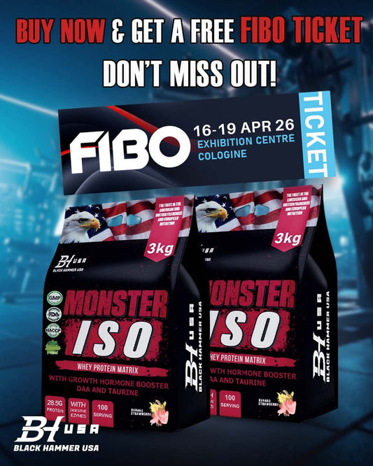 Monster ISO 2 Pack – Premium Isolate + Free FIBO Ticket