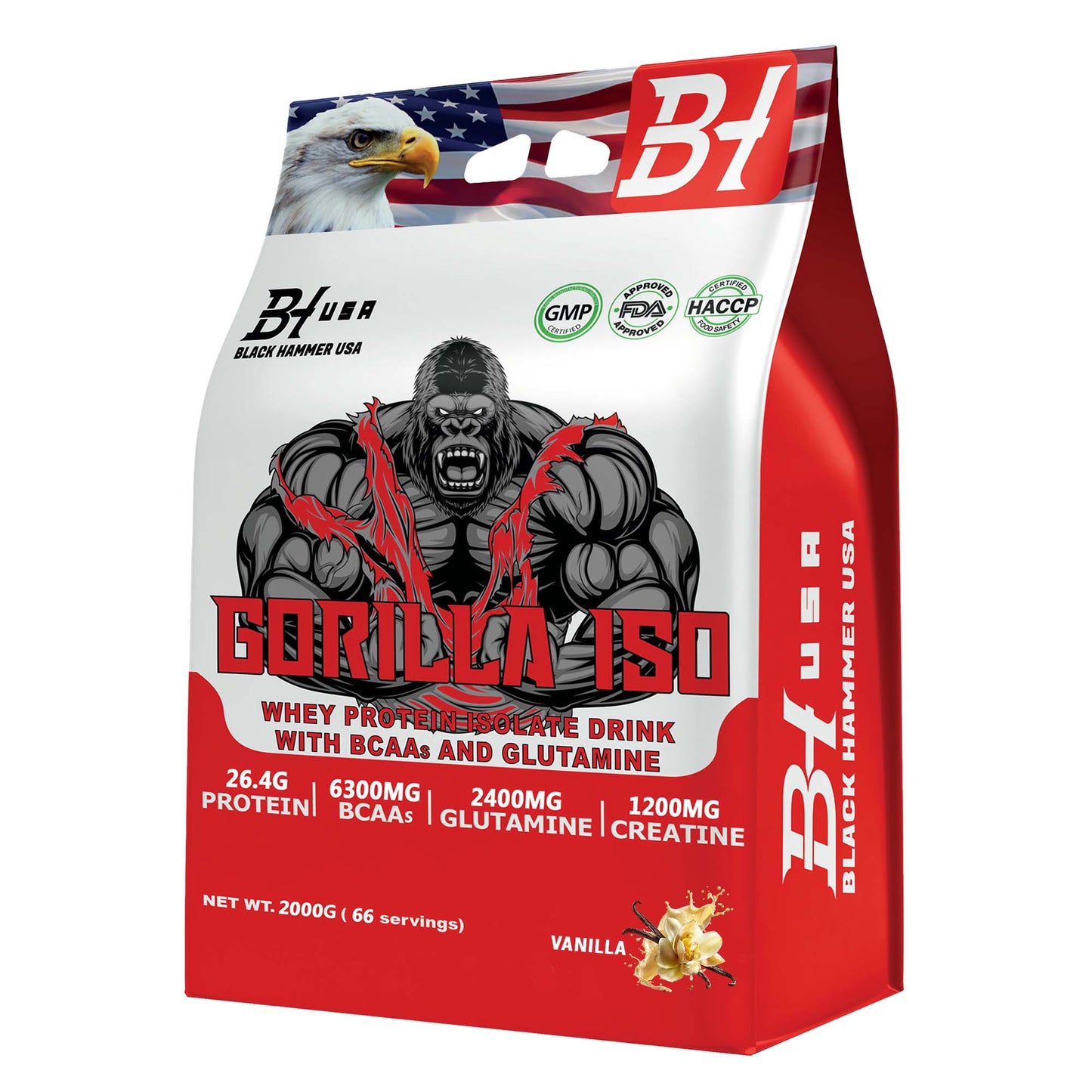 24H DEAL – 4× Gorilla ISO 2KG • All 4 Flavours