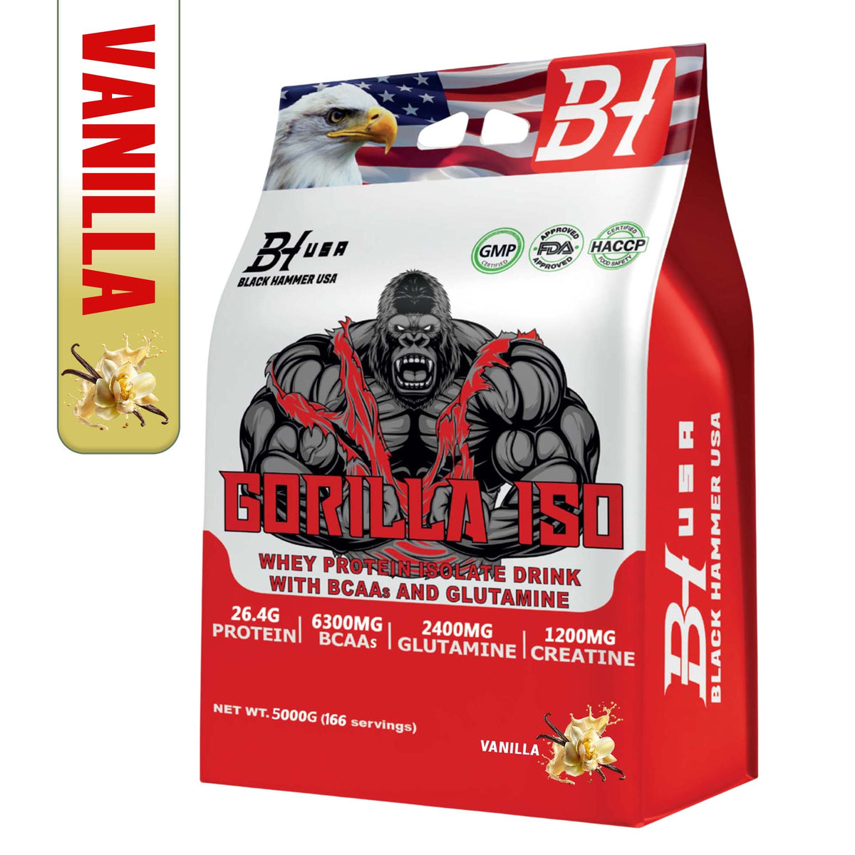 24H DEAL: 4× Gorilla ISO 5KG – All 4 Flavors