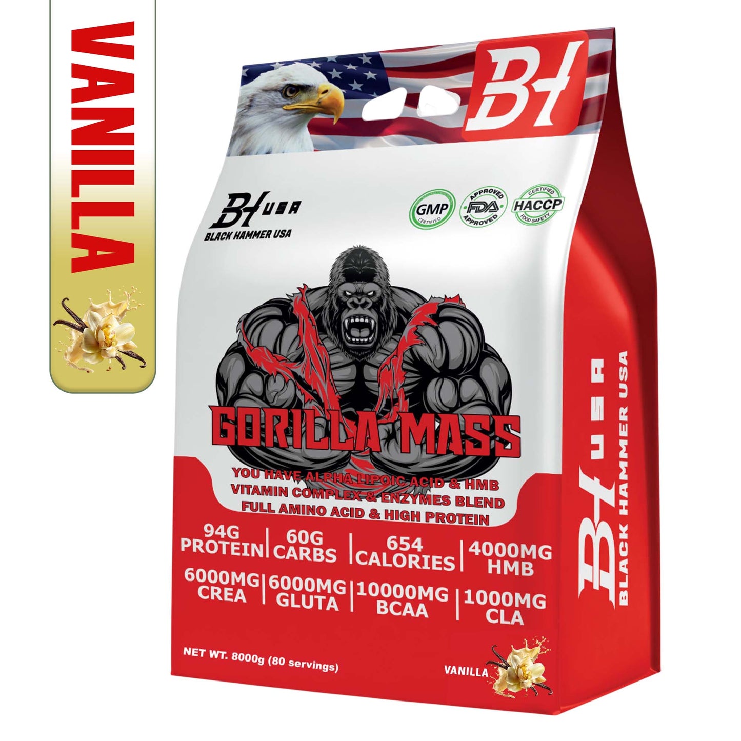 BHN GORILLA Mass Gainer