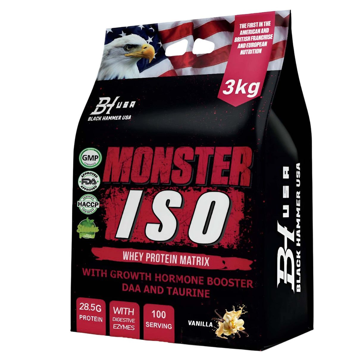24H DEAL: 4× MONSTER ISO 3KG – All 4 Flavors