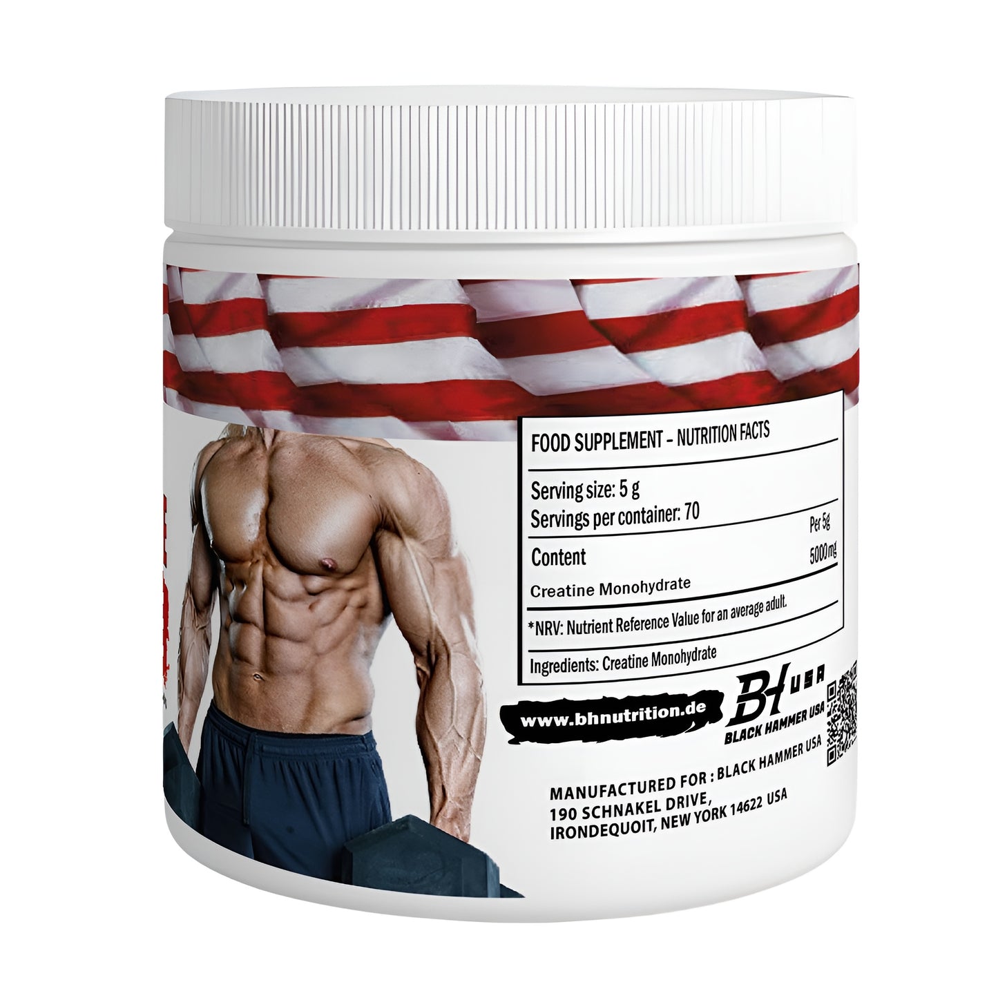 2x Hercules Whey Protein 3kg Strawberry + Free Nano Creatine